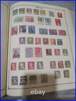 Worldwide Stamp Collection In 1963 Scott Quality Album HUGE And Valuable. View