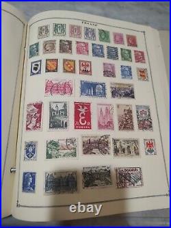 Worldwide Stamp Collection In 1963 Scott Quality Album HUGE And Valuable. View