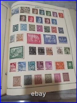 Worldwide Stamp Collection In 1963 Scott Quality Album HUGE And Valuable. View