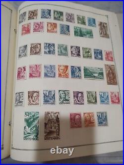 Worldwide Stamp Collection In 1963 Scott Quality Album HUGE And Valuable. View