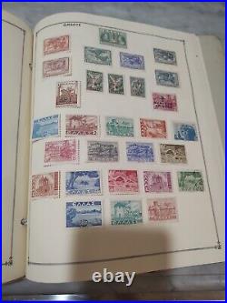 Worldwide Stamp Collection In 1963 Scott Quality Album HUGE And Valuable. View