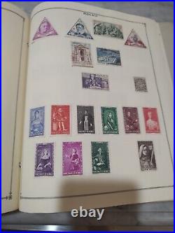 Worldwide Stamp Collection In 1963 Scott Quality Album HUGE And Valuable. View