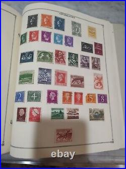 Worldwide Stamp Collection In 1963 Scott Quality Album HUGE And Valuable. View