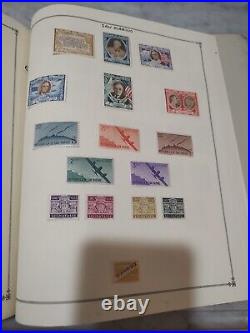 Worldwide Stamp Collection In 1963 Scott Quality Album HUGE And Valuable. View